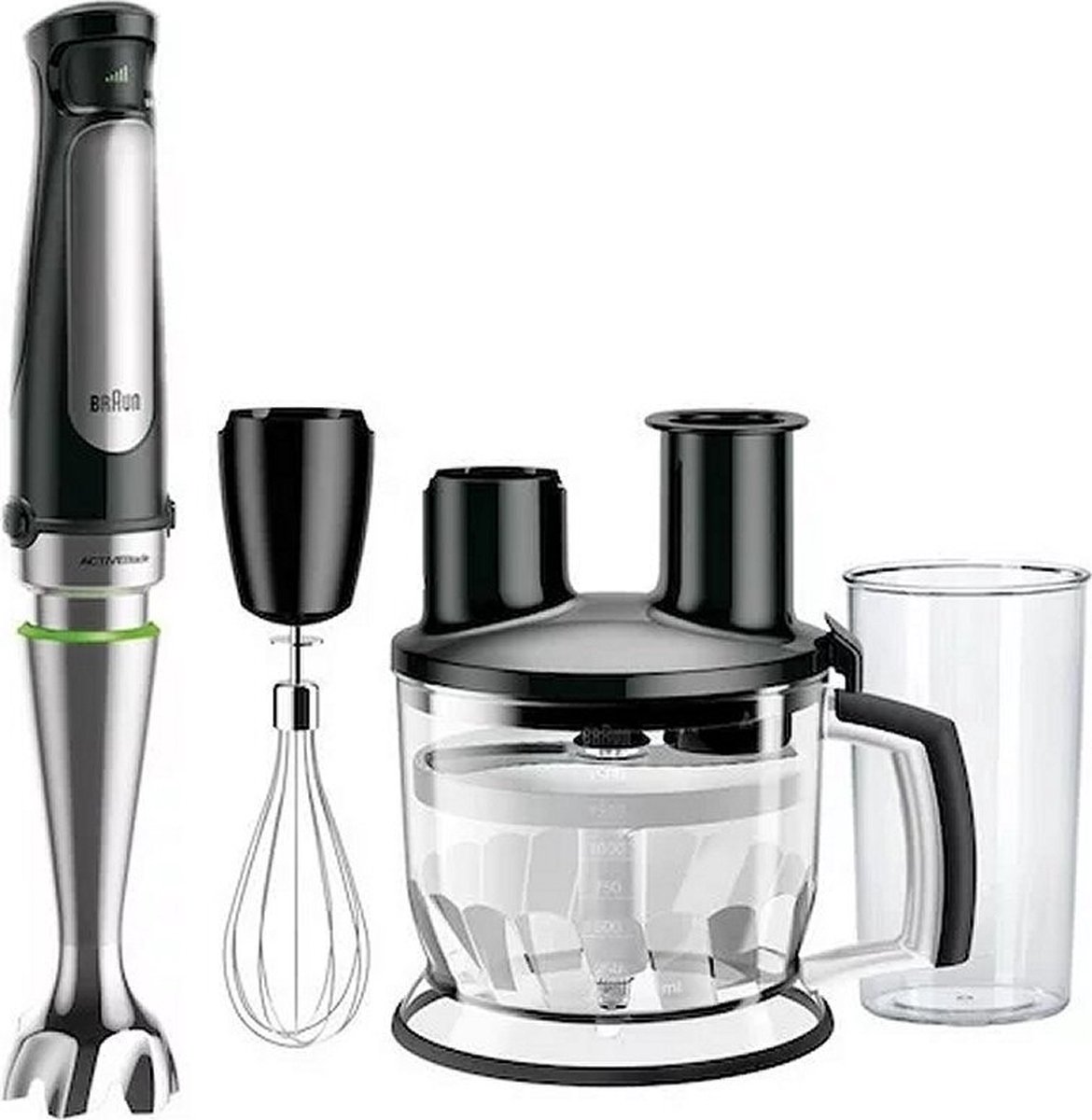 Braun MultiQuick 7X - MQ 7075X - Staafmixer - Zwart
