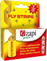Zapi Vliegenvanger - Klassieker van vroeger! - Gifvrij - Plakstrips - 4 Stuks - Vliegenvanger Vliegenval