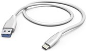 Hama Oplaad-/gegevenskabel USB Type-C - USB-3.1-A-stekker 1,5 M Wit