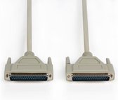 Valueline VLCP52500I10 Seriële Kabel D-sub 37-pins Male - D-sub 37-pins Male 1.00 M Ivoor