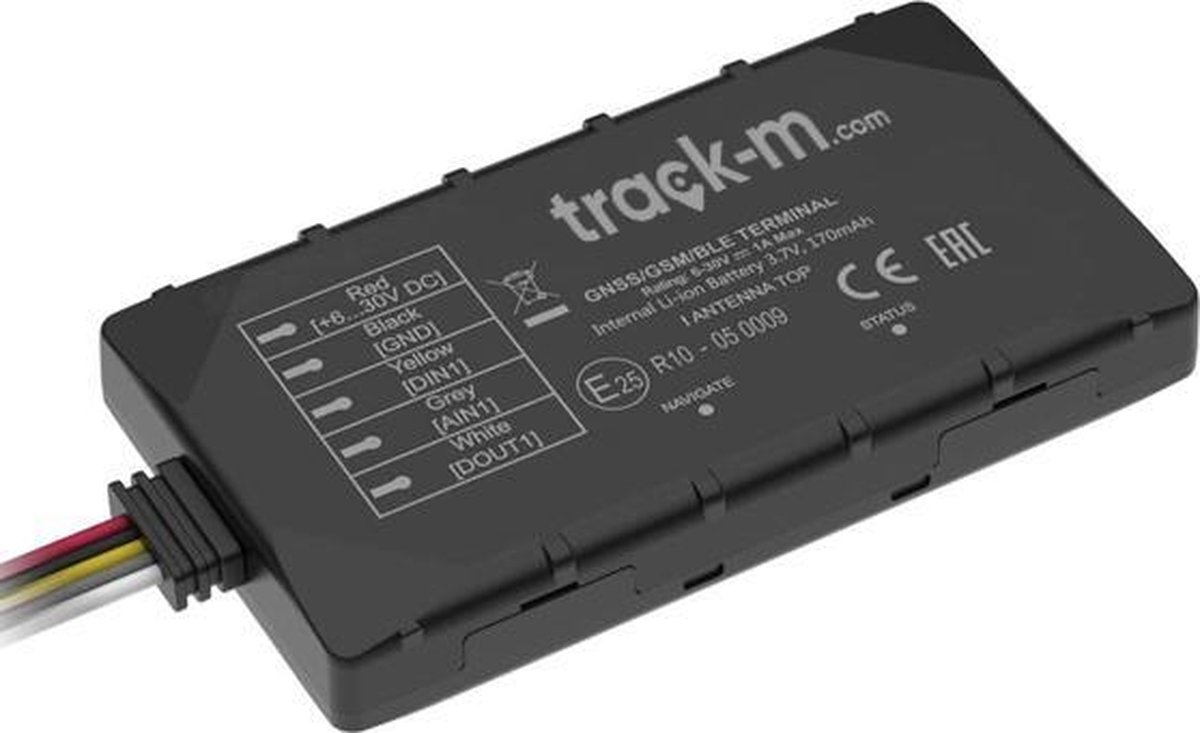 TrackA2B Car / Scooter GPS Tracker - Sécurité de la voiture - Pour le Web,  iOS et