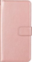 Sony Xperia 5 hoesje book case rose goud