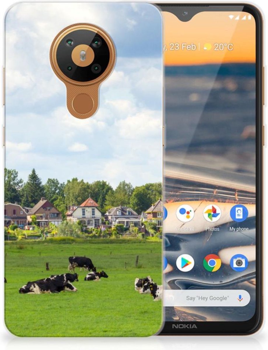 Nokia 5.3 TPU Hoesje Koeien