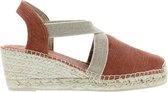 Toni Pons Terra-V Brandy Dames Espadrilles met sleehak