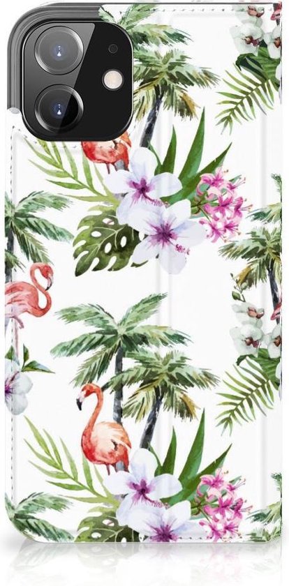 Coque avec naam iPhone 12 | iPhone 12 Pro Flamingo Palms