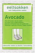 Eeltsokken.nl Eeltsokken Avocado - Eeltverwijderaar - Exfoliërend