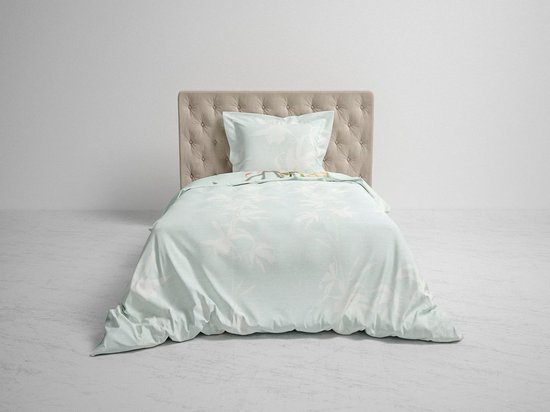 Heckett Lane Housse de couette Katoen Satin Isla - vert menthe 140x200 / 220cm