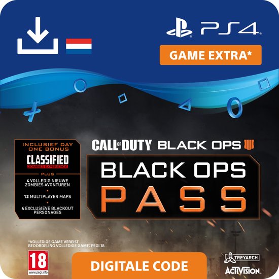 Call of Duty Black Ops 4 - uitbreidingsset - Pass - NL - PS4 download |  bol.com