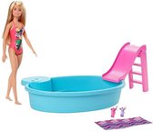 Bol.com Barbie Zwembad met Pop - Barbiepop aanbieding