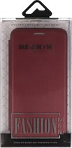 Slim Folio Case - Book Case Telefoonhoesje - Folio Flip Hoesje - Geschikt voor Samsung Galaxy A41 - Bordeaux Rood