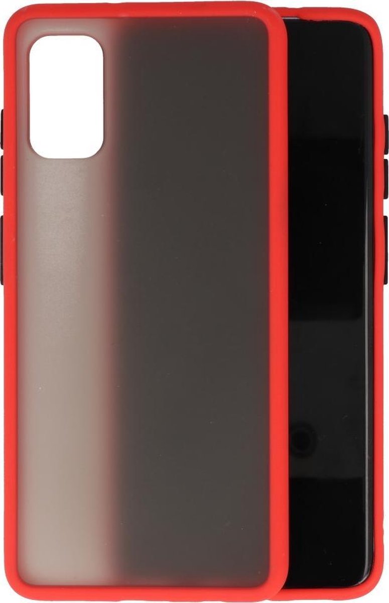 Bestcases Hard Case Telefoonhoesje Samsung Galaxy A41 - Rood