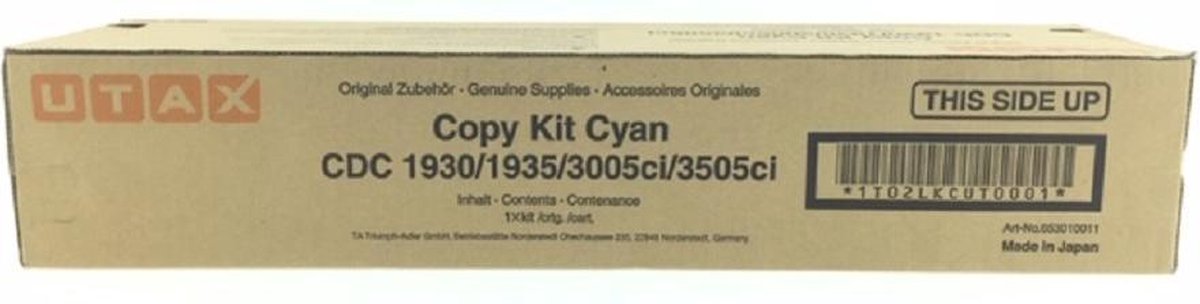 Utax - 6530 10011 - Toner cyaan