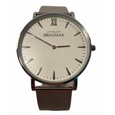 Bregman Dames Horloge - Zilver Ø40mm