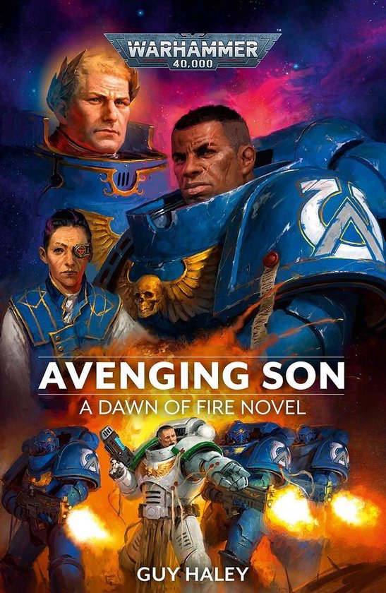 Dawn of Fire Warhammer 40,000 1 - Avenging Son - cover
