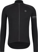 AGU Thermo Cycling Shirt Chemise de cyclisme à manches longues Essential pour homme - Taille S - Noir