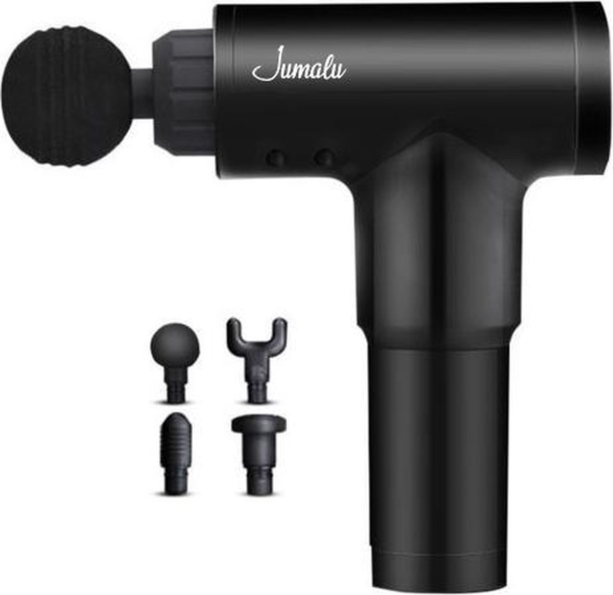 Jumalu massage gun - Massage apparaat met 6 verschillende standen - 4 opzetstukken