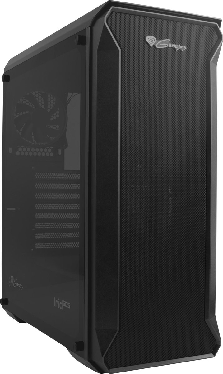 Genesis - NPC-1517 ATX Semi-tower Box TQEP-550SP - Black