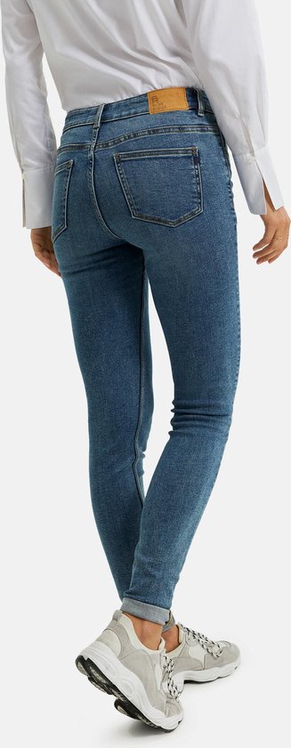 Vereniging Correctie Interpreteren WE Fashion Dames mid rise super skinny jeans - Maat W28 X L30 | bol.com