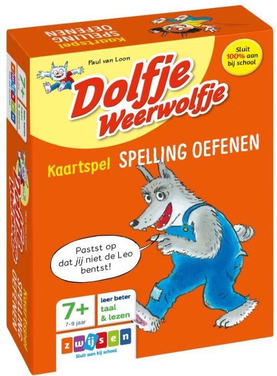 Afbeelding van het spel Dolfje Weerwolfje - Kaartspel Spelling oefenen