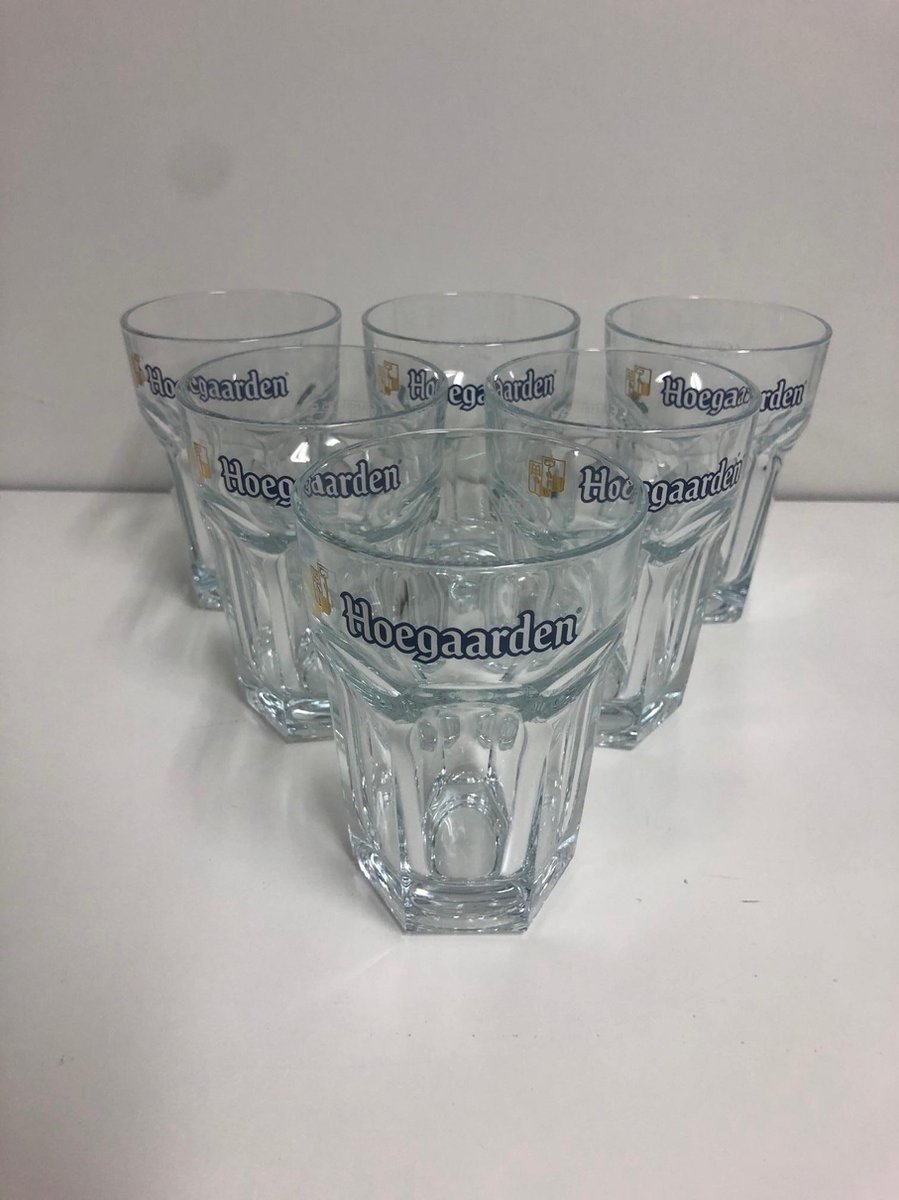 Hoegaarden - Bierglas Witbier 25cl - 6 stuks