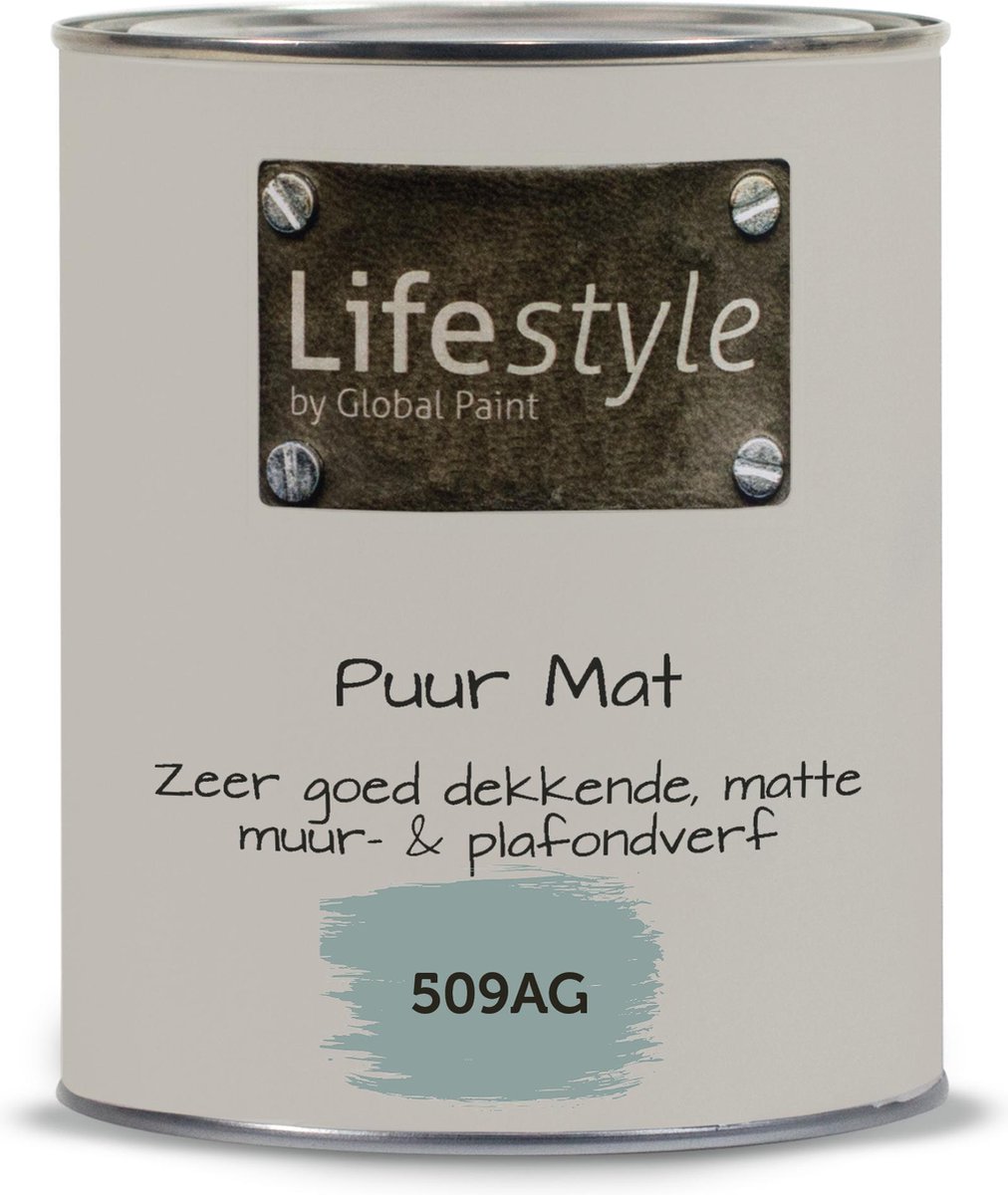 Lifestyle Puur Mat - Muurverf - 509AG - 1 liter