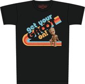 Marvel Baby Groot - Guardians of the Galaxy – Disco Get You’re Groot On Heren T-shirt S