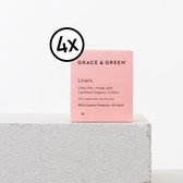 Grace and Green Inlegkruisjes organisch katoen - 4 x 24 stuks