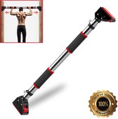 Optrekstang (NIEUW MODEL) - Pull up bar - Verstelbaar - 72 tot 96 CM - gratis E-BOOK - Draagkracht 200KG - Full Body workout