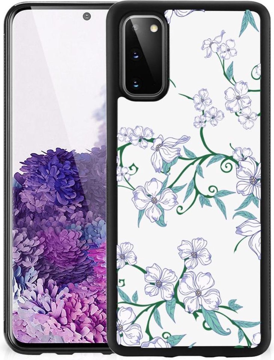 Samsung Galaxy S20 Uniek Skin Case Blossom White