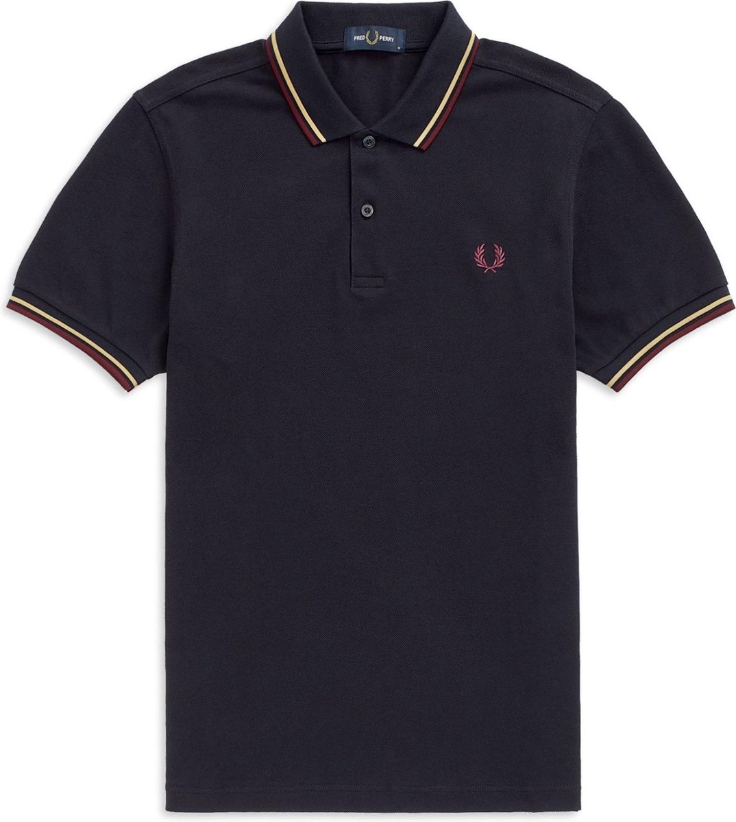 Polo Fred Perry Regular Fit Donkerblauw