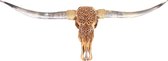Skull Longhoorn - Bali - Premium - Wanddecoratie - Skull voor aan de muur - Skulls - Longhorn- Longhoorn Skull - 110 cm