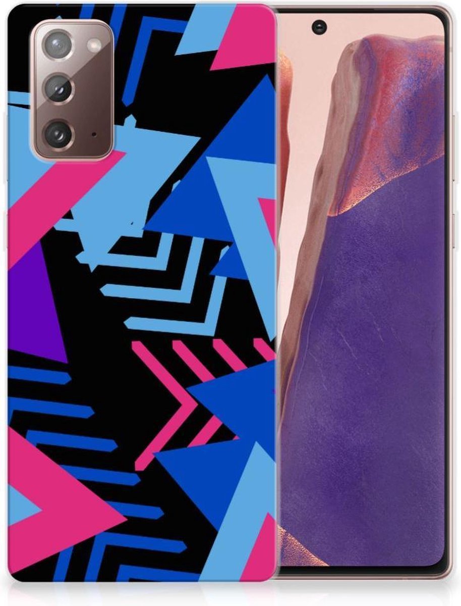 Samsung Note 20 TPU Hoesje Funky Triangle