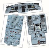 Airbus A320 Family - Triple-A (elk instrument panel op een eigen poster) FlightDeckPoster / Cockpitposter / Cockpit poster / Cockpit mockup