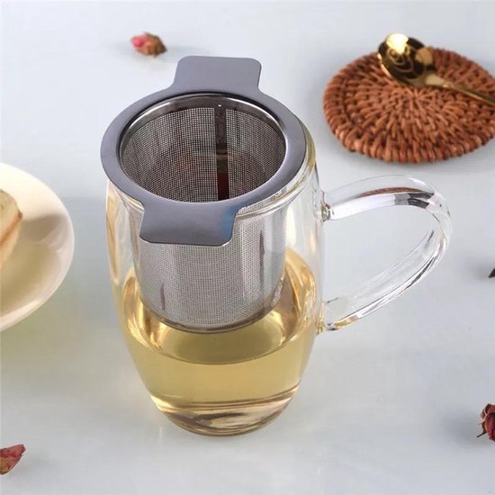 madame chai RVS Thee zeef - thee filter - thee - thee- infusen - kruidenzeef