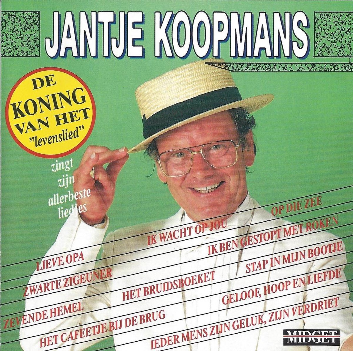 Jantje Koopmans De Koning Van Het Levenslied Jantje Koopmans CD Jantje Koopmans De Koning Van Het Levenslied Jantje Koopmans CD