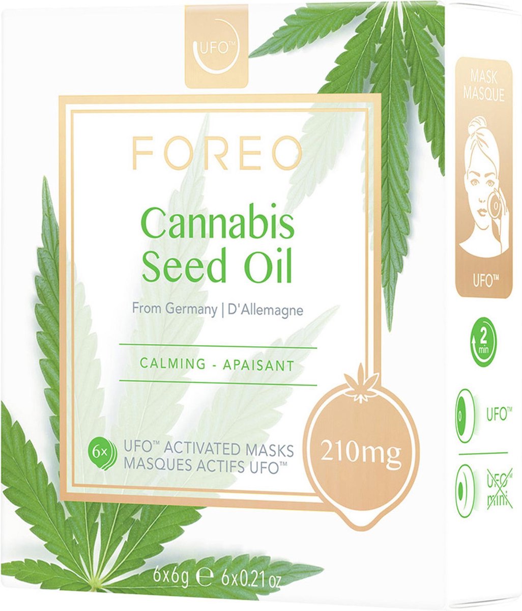 FOREO – Cannabis Seed Oil Facial Mask for UFO™ - FOREO