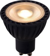 DMQ GU10 Led Lamp Zwart - 2700K 5W - Dimbaar