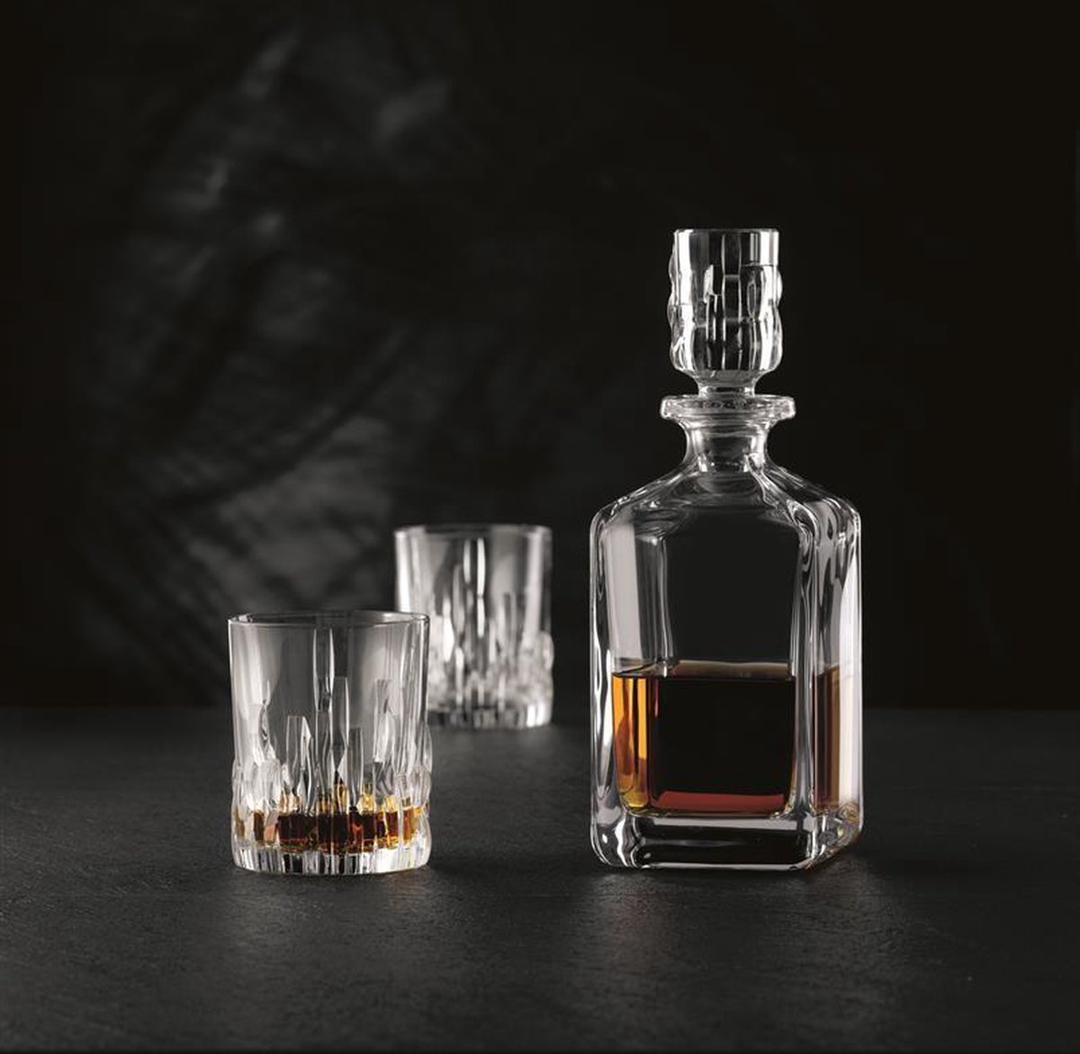 "Shu Fa" whisky karaf met twee glazen set van kristal ~ perfecte cadeau voor de whisky liefhebber ~ perfecte valentijn cadeautje voor hem