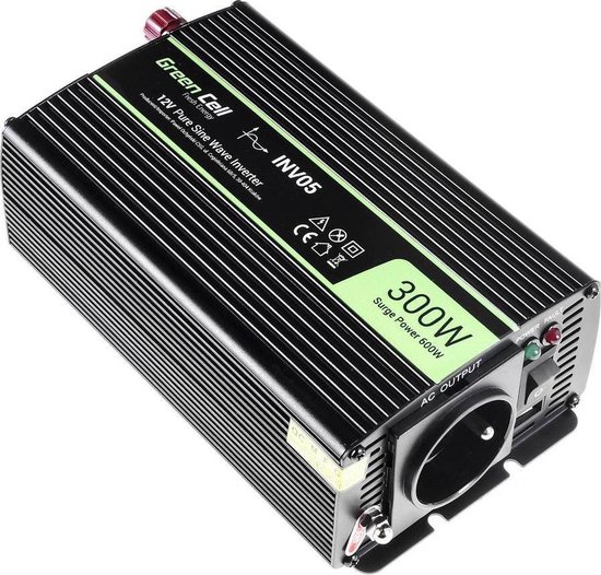 Green Cell® 150W/300W Convertisseur de Tension DC 12V AC 230V Onduleur  Power Inverter - Green Cell