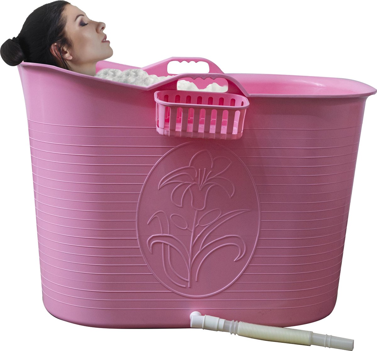 EKEO Zitbad - 200L - voor volwassenen - roze