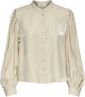 Blouse met lange mouw Only Zand maat 40