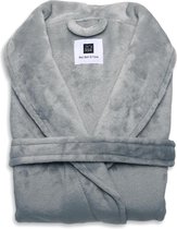 ZoHome Cara Badjas Lang - Fleece - Maat M - Seal Grey