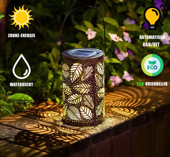 gebruik Generator Verwoesting Decoratieve Solar Lantaarn - Tafellamp met Lichteffect voor Buiten -  Tuinverlichting... | bol.com
