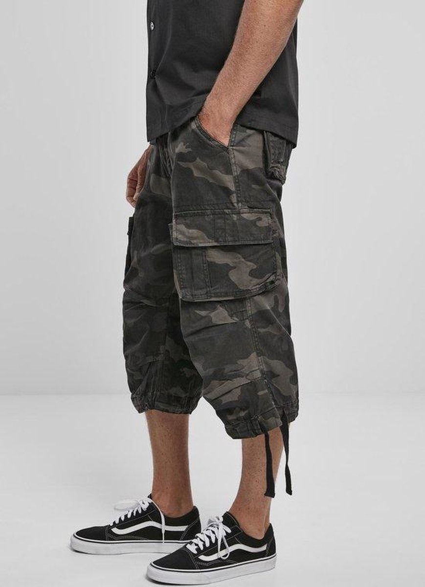 mens camo capri shorts