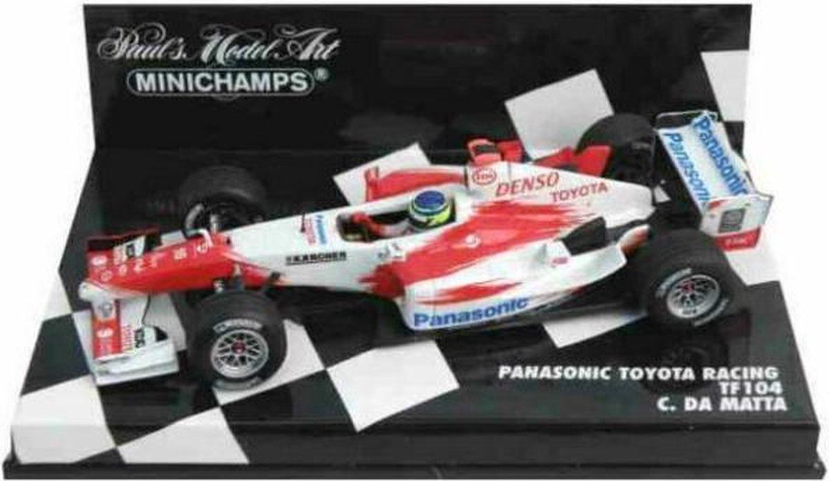 Formule 1 Toyota TF104 C. Da Matta 2004 - 1:43 - Minichamps