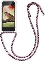Telefoonhoes met koord voor Apple iPhone SE / 5 / 5S telefoontasje crossbody