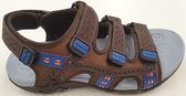 Meriet - Heren Sandalen - Wandelsandalen - Bruin - Maat 40