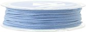 Twisted Nylon Koord (1 mm) Powder Blue (15 Meter)