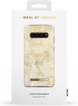 iDeal of Sweden Fashion Case voor Samsung Galaxy S10+ Sandstorm Marble