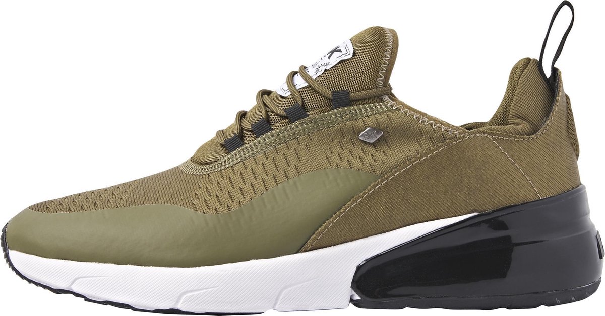 British Knights VALEN Heren sneakers laag Olijf groen maat 46 - Schoenen.nl